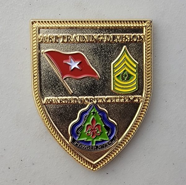 91ST TRAINING DIVISION - Challenge Coin - Image 2