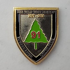 91ST TRAINING DIVISION - Challenge Coin