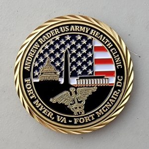 ANDREW RADER US ARMY HEALTH CLINIC - Challenge Coin