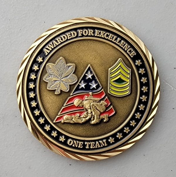 ANDREW RADER US ARMY HEALTH CLINIC - Challenge Coin - Image 2