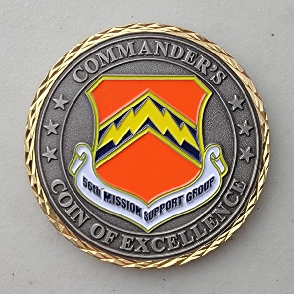 56TH MISSION SUPPORT GROUP - Challenge Coin