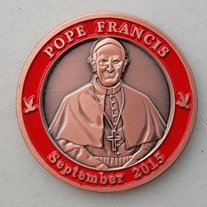 POPE FRANCIS - NYPD - Challenge Coin