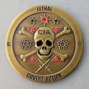 CIA - LETHAL COVERT ACTION - Challenge Coin