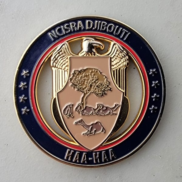 NCIS DJIBOUTI - Challenge Coin - Image 2
