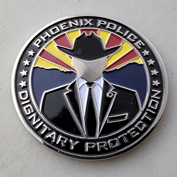 PHOENIX POLICE - DIGNITARY PROTECTION - Challenge Coin