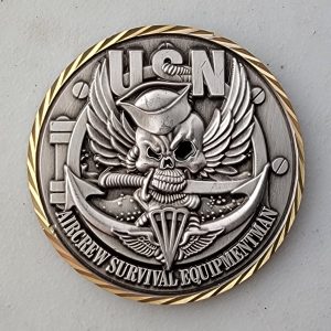USN - AIRCREW SURVIVAL EQUIPMENTMAN - Challenge Coin