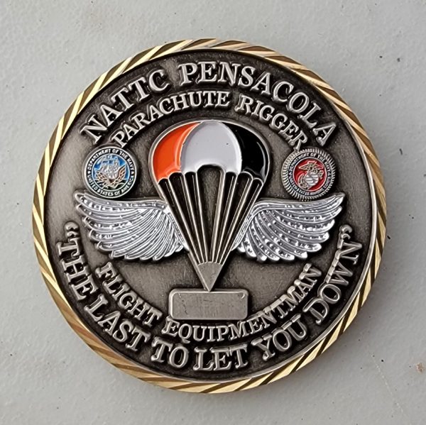 USN - AIRCREW SURVIVAL EQUIPMENTMAN - Challenge Coin - Image 2