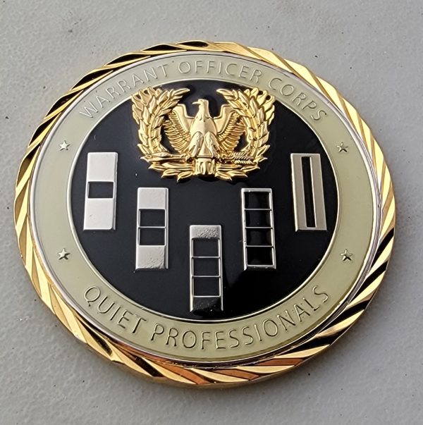 SUPPORT VICTORY - WARRANT OFFICER CORPS - Challenge Coin - Image 2