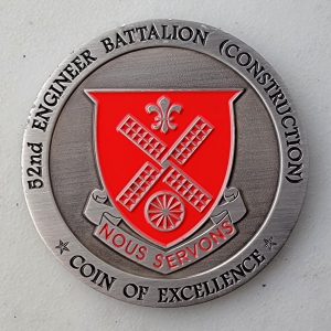 52nd ENGINEER BATTALION (CONSTRUCTION) - Challenge Coin