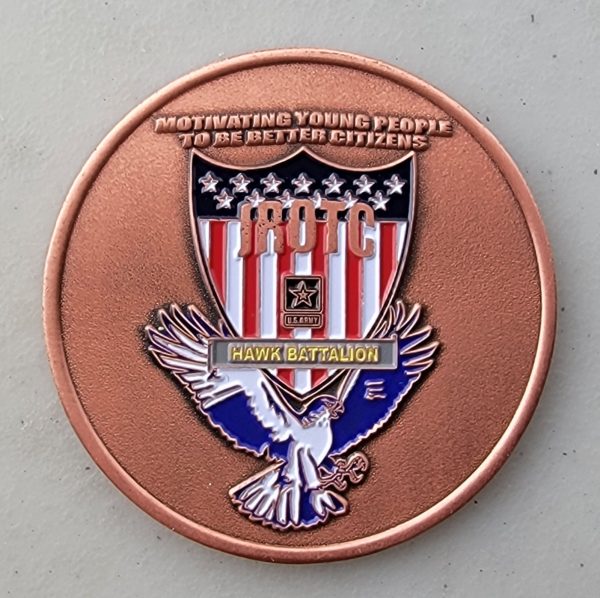 HAWK BATTALION - JROTC - Challenge Coin