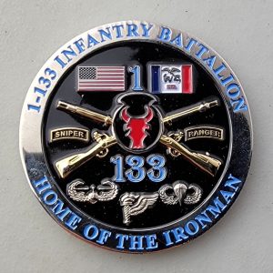 IRONMAN - SNIPER - RANGER - Challenge Coin