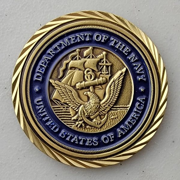 NAVAL HEALTH CLINIC - Challenge Coin - Image 2