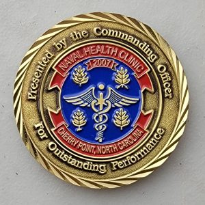 NAVAL HEALTH CLINIC - Challenge Coin