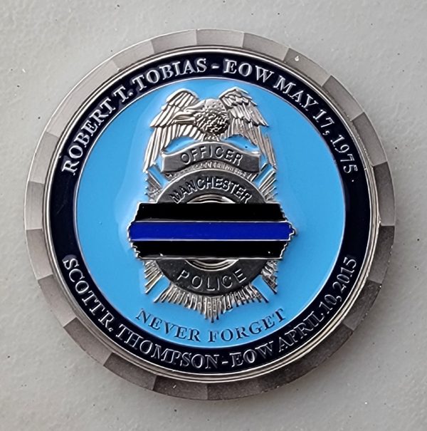 MANCHESTER TOWNSHIP POLICE DEPT - Challenge Coin - Image 2