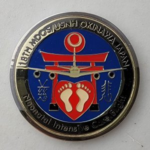 18TH MDOS/USNH - JAPAN - Challenge Coin