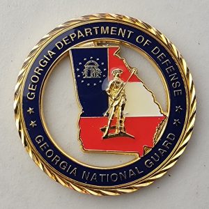 GEORGIA DEPT OF DEFENSE - NATIONAL GUARD - Challenge Coin