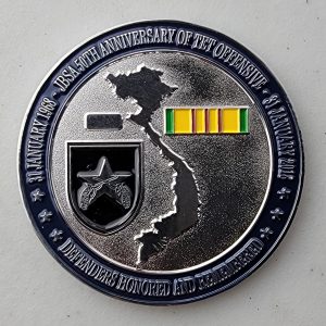 JBSA - 50TH ANNIVERSARY OF TET OFFENSIVE - Challenge Coin