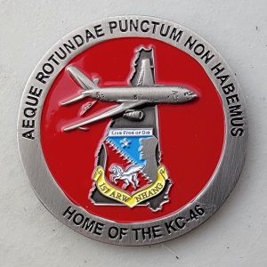 157th LOGISTICS READINESS SQUADRON - Challenge Coin