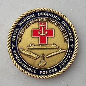 NAVAL MEDICAL LOGISTICS COMMAND - Challenge Coin
