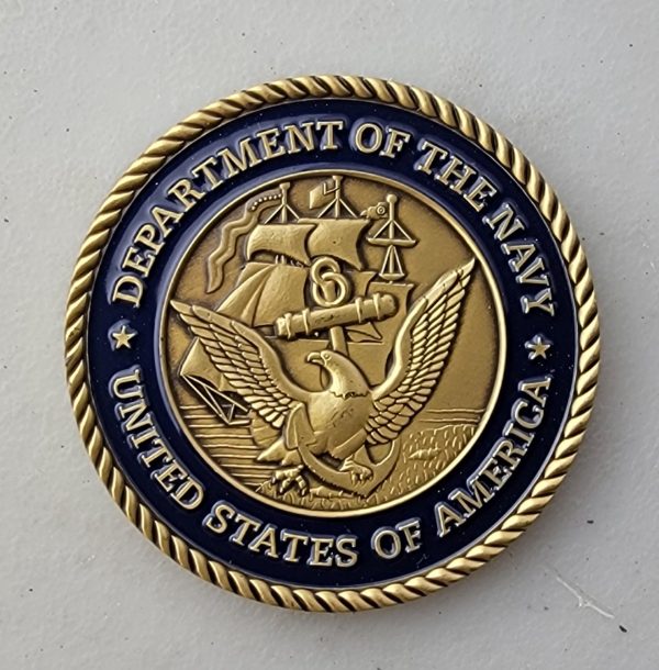 NAVAL MEDICAL LOGISTICS COMMAND - Challenge Coin - Image 2