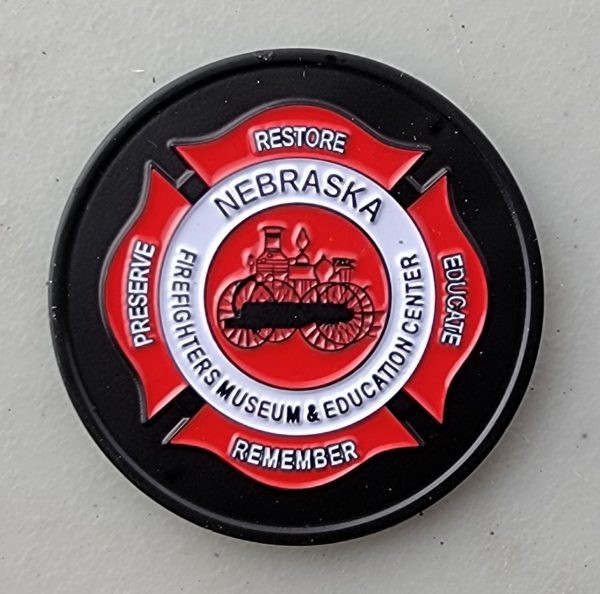 NEBRASKA FIREFIGHTERS MUSEUM & EDUCATION CENTER - Challenge Coin - Image 2