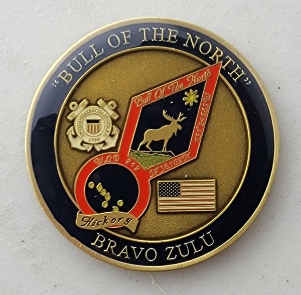 USCGC HICKORY - WLB 212 - Challenge Coin - Image 2