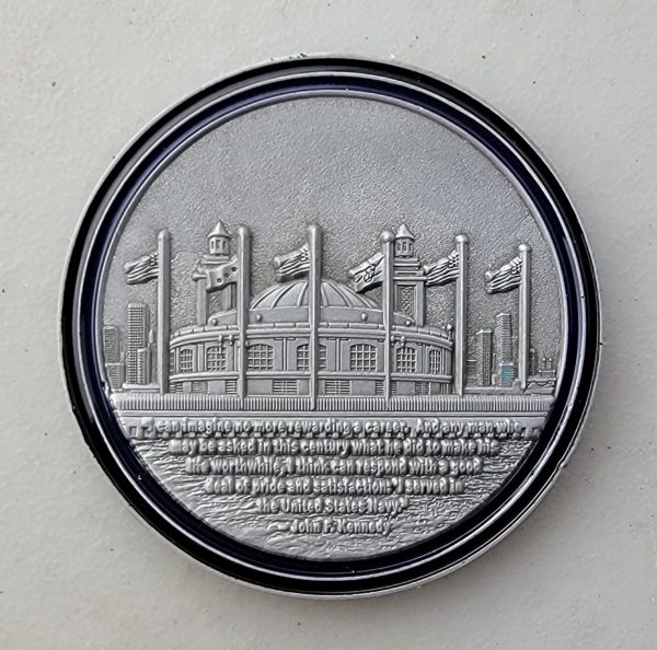 BURKE - RETIRED MACHINIST'S MATE - Challenge Coin - Image 2