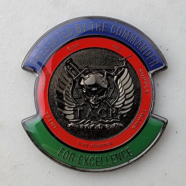 20TH AIR SUPPORT OPS SQ - Challenge Coin - Image 2