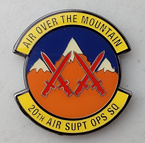 20TH AIR SUPPORT OPS SQ - Challenge Coin