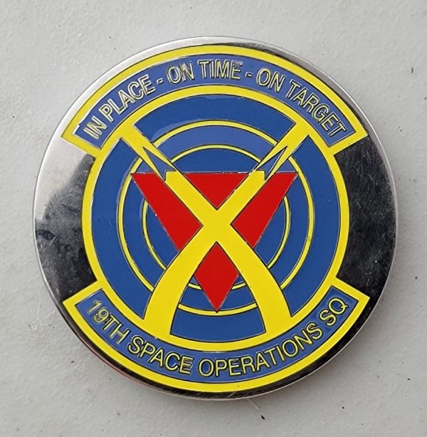 19TH SPACE OPERATIONS SQ - Challenge Coin