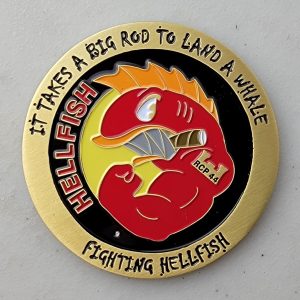 FIGHTING HELLFISH - Challenge Coin