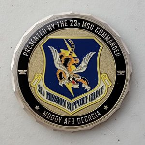 23D MISSION SUPPORT GROUP - Challenge Coin