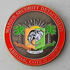 MARINE SECURITY DETACHMENT - Challenge Coin
