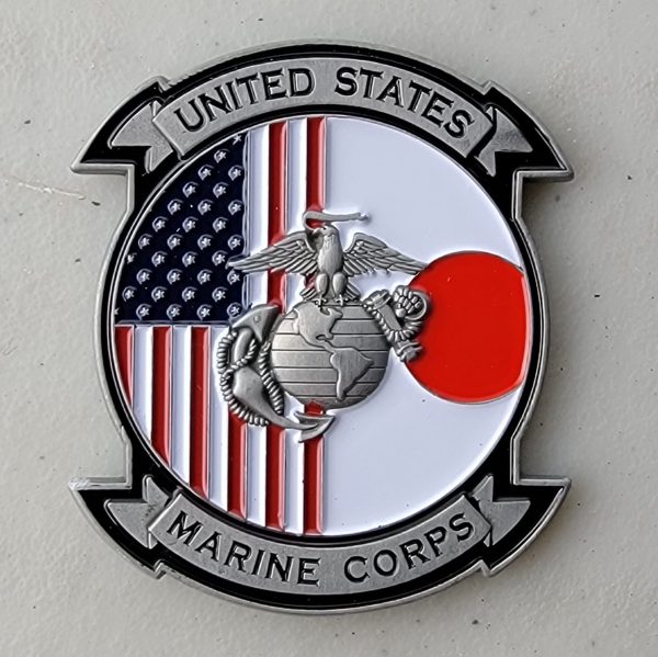 COMBAT LOGISTICS COMPANY 36 - DRAGONS - Challenge Coin - Image 2