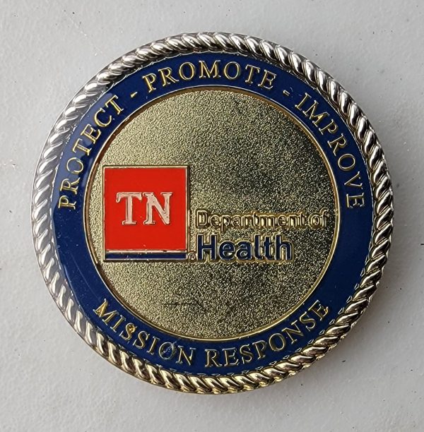 SEVIER COUNTY WILDFIRE RESPONSE - Challenge Coin - Image 2