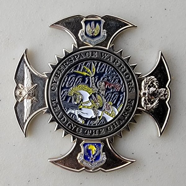 CYBERSPACE WARRIORS - Challenge Coin