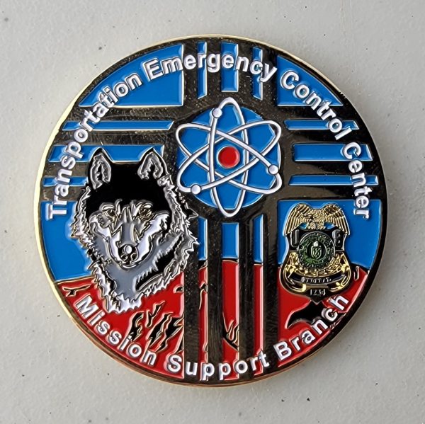OFFICE OF SECURE TRANSPORTATION - DOE - Challenge Coin - Image 2