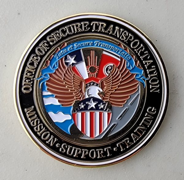 OFFICE OF SECURE TRANSPORTATION - DOE - Challenge Coin