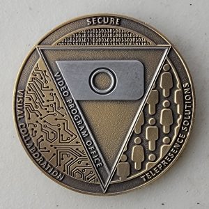 DOS - VIDEO PROGRAM OFFICE - Challenge Coin