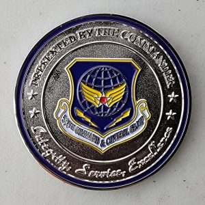 595TH COMMAND & CONTROL GROUP - Challenge Coin