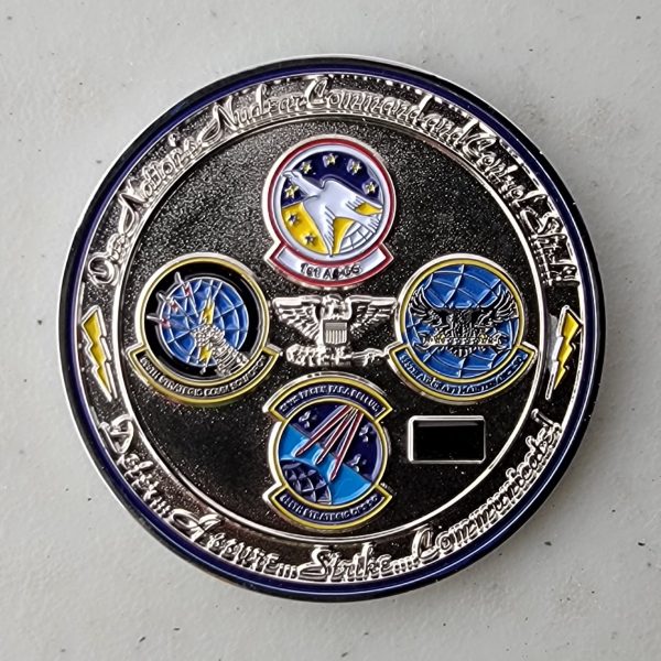 595TH COMMAND & CONTROL GROUP - Challenge Coin - Image 2