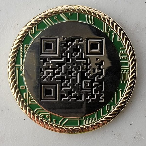 BINARY - Challenge Coin - Image 2