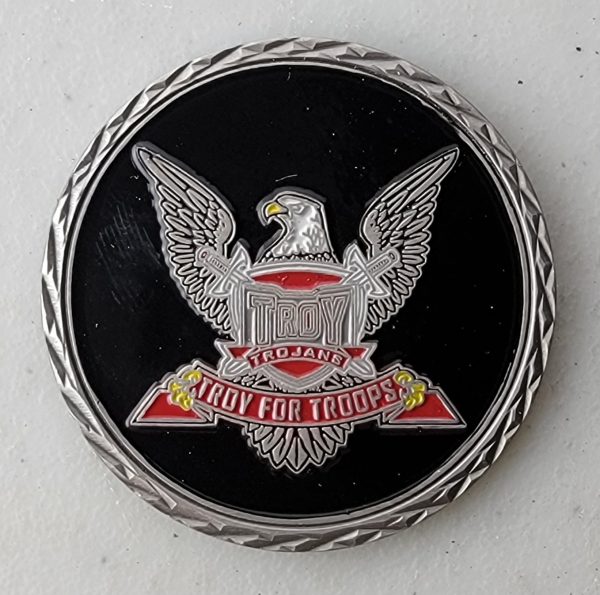 TROY UNIVERSITY - Challenge Coin - Image 2