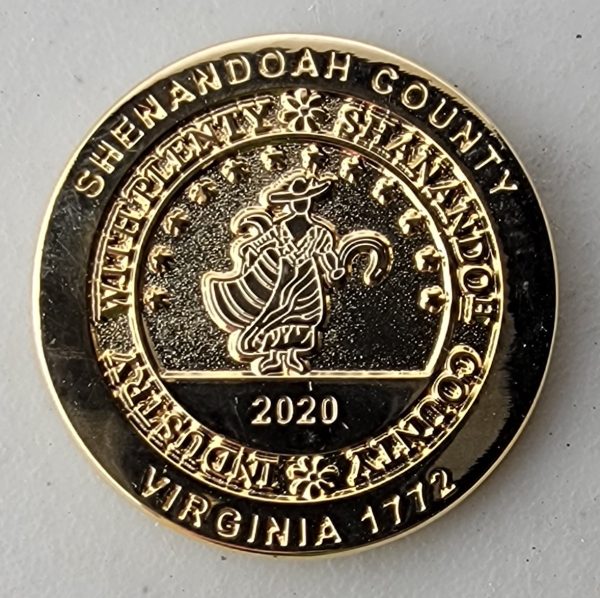 SHENANDOAH COUNTY SHERIFF'S OFFICE - Challenge Coin - Image 2