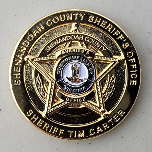 SHENANDOAH COUNTY SHERIFF'S OFFICE - Challenge Coin