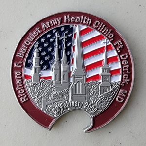 BARQUIST ARMY HEALTH CLINIC - BOTTLE OPENER - Challenge Coin
