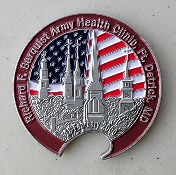 BARQUIST ARMY HEALTH CLINIC - BOTTLE OPENER - Challenge Coin