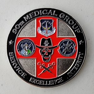 90TH MEDICAL GROUP - Challenge Coin