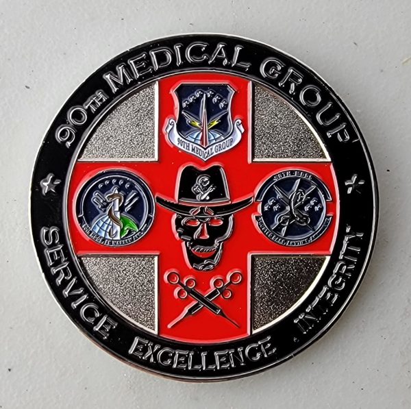 90TH MEDICAL GROUP - Challenge Coin