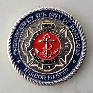 HARBOR MASTER- PORTLAND - Challenge Coin
